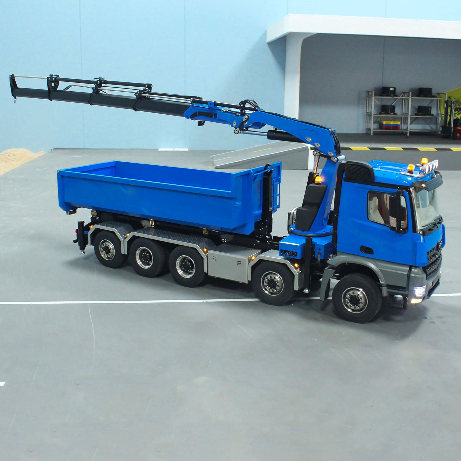 Rc Hobby Dump Truck - 10x10 RC 1/14 Hydraulischer Metall-Kipper Vollständiges