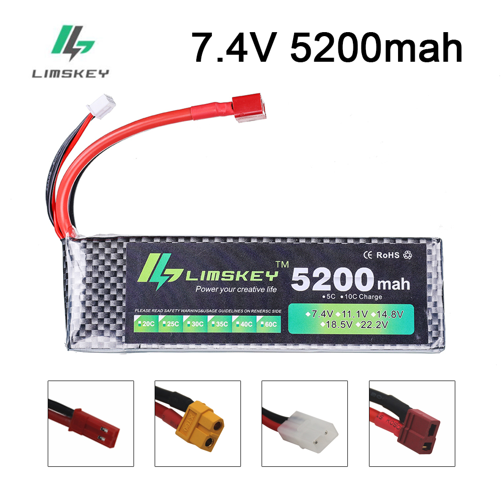 Rc Hobby Drone - Limskey Power batterie 7,4 V 5200