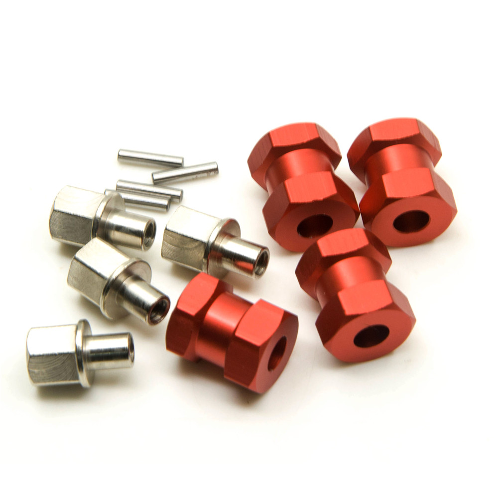 Wheel Hex Adapter - YEAHRUN Aluminiumlegierung 12 mm Radnabe Sechskantantantrieb