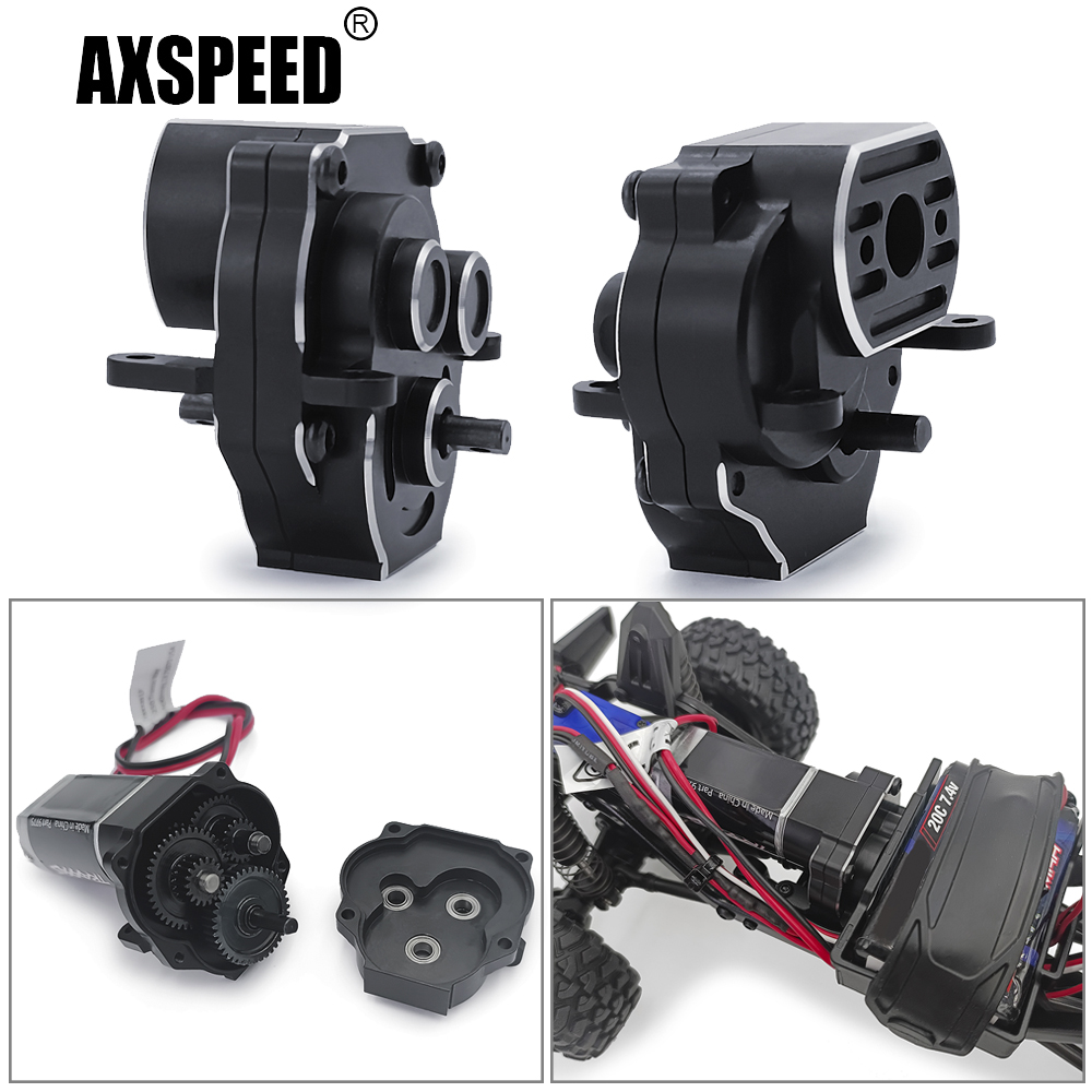 Rc Hobby Warehouse - AXSPEED Metall-Komplettgetriebe, montiert für TRX4M Bronco