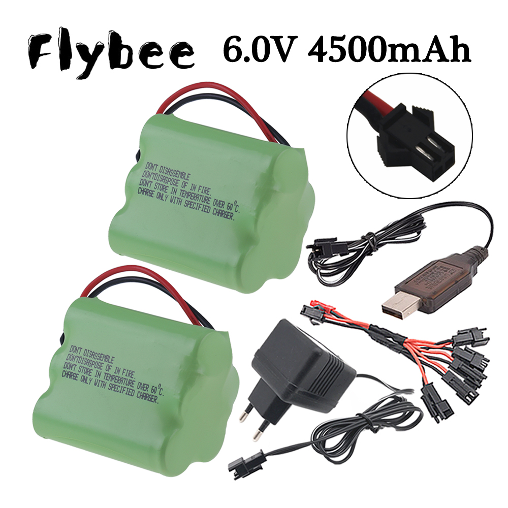 Rc Hobbyking - 6V 4500mAh Ni-MH Akku SM Stecker