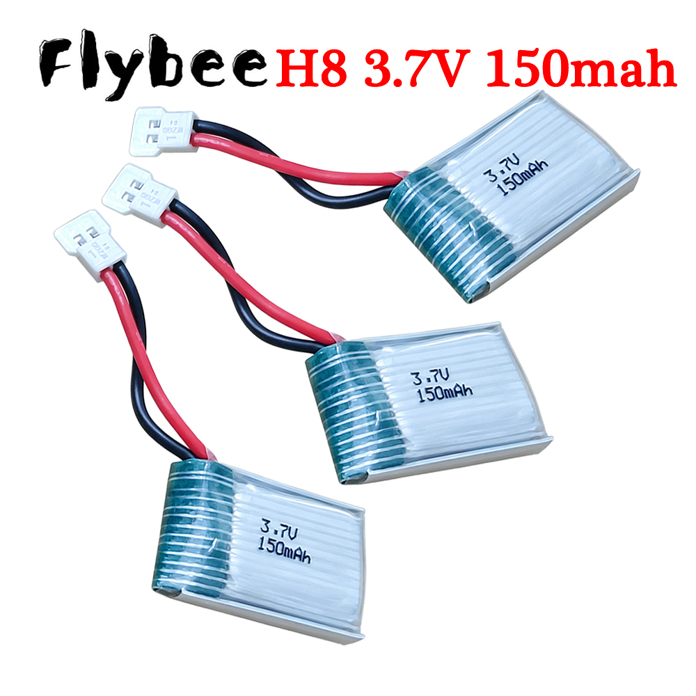 Rc Hobby Drone - XH2.54 Stecker, 3,7V 150mAh 651723 Lipo-Akkus