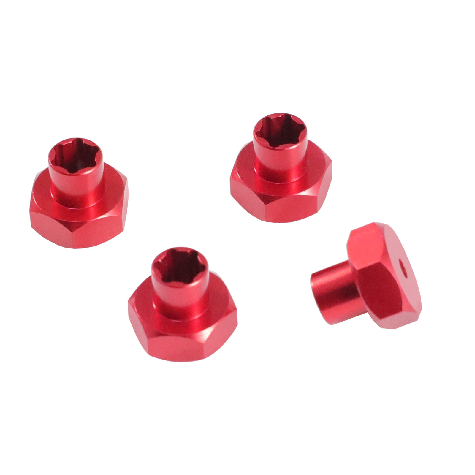 Wheel Hex Adapter - Aluminiumlegierung 5mm bis 12mm Sechskant-Radnabenadapter-Umbau für