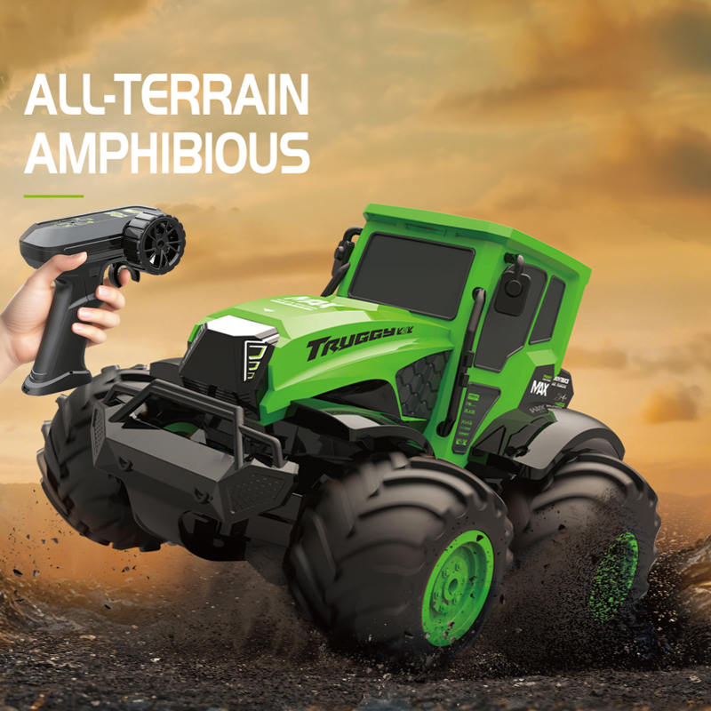 Rc Hobby Dump Truck - 1:14 Maßstab Amphibisches RC-Auto Voll Proportional
