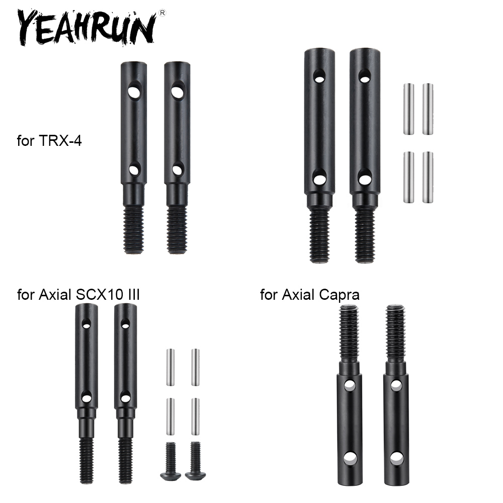 Rc Hobby Warehouse - YEAHRUN 2Pcs Hartstahl Vorne Hinten Portal