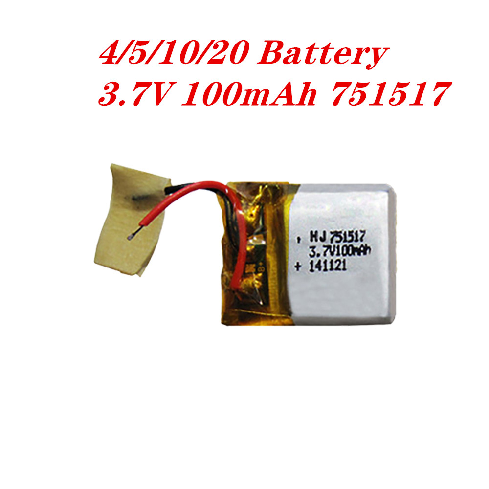 Rc Hobby Airplanes - 4/5/10/20 Stück 1S 3,7 V 100