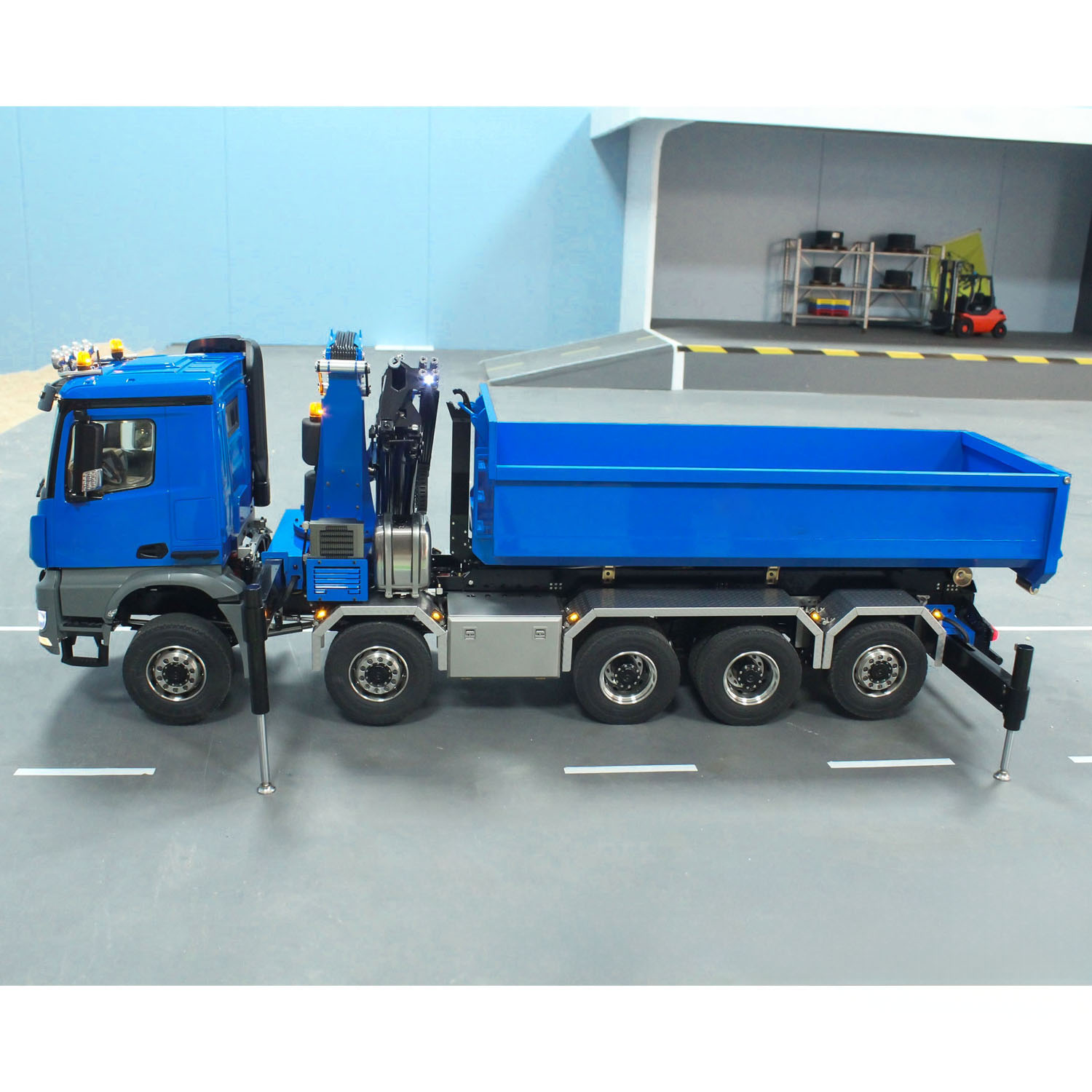 10x10 RC 1/14 Hydraulischer Me – Rc Hobby Dump Truck Bewertung und Preis