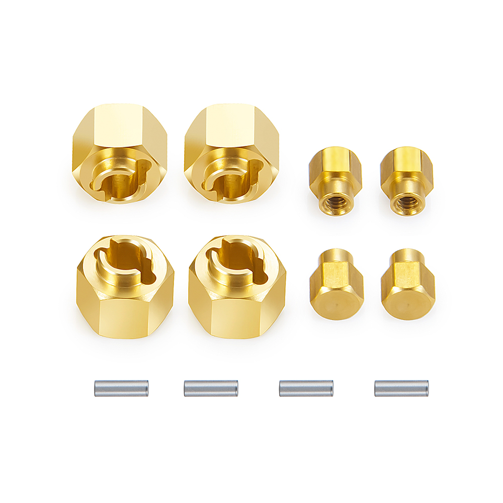 AXSPEED 4 Stück Messing-Rad-Se – Wheel Hex Adapter Bewertung und Preis