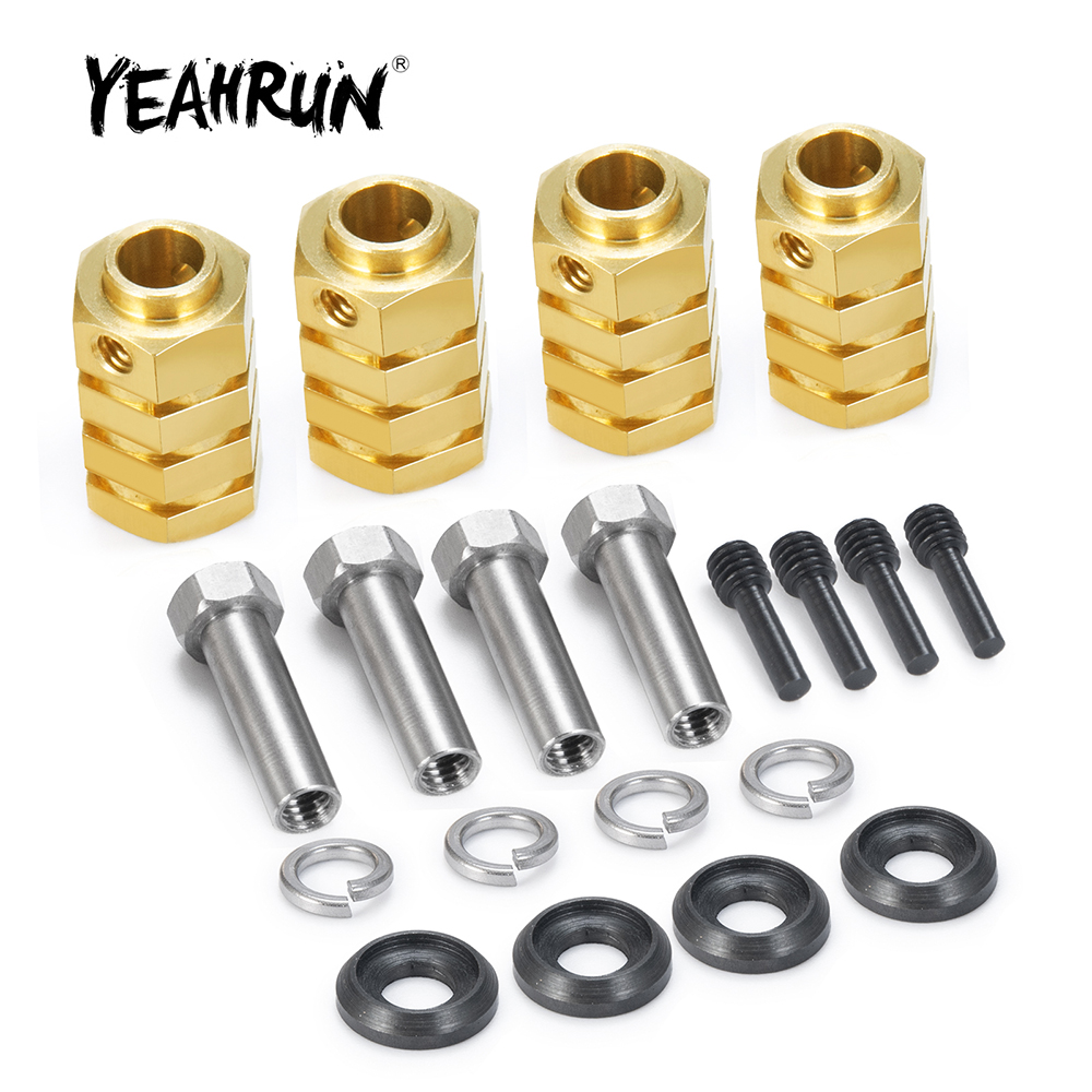 YEAHRUN 4 Stück 15/20 mm robus – Wheel Hex Adapter Bewertung und Preis