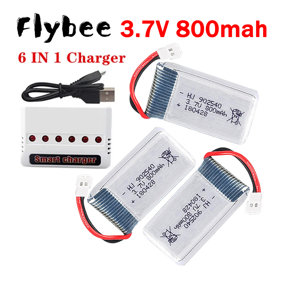MEW 800mAh 3,7V Lipo-Akku + 6- – Rc Hobby Drone Bewertung und Preis