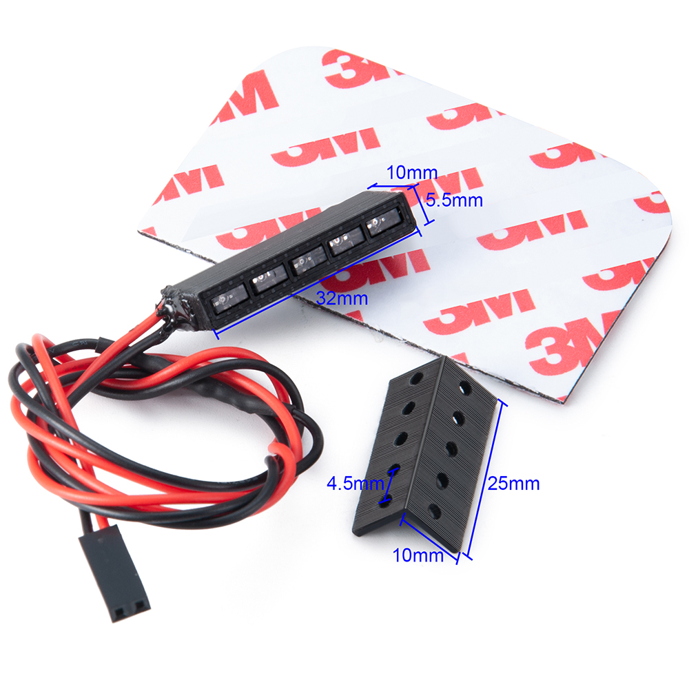 Yeahrun rot/gelb 32/65mm licht – Rc Hobby Warehouse Bewertung und Preis