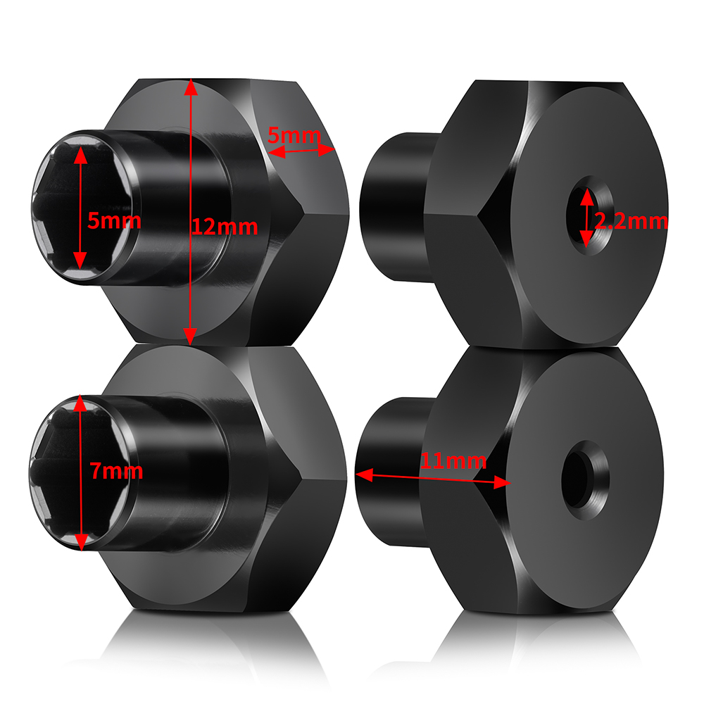 AXSPEED 4 Stück Aluminium 5 mm – Wheel Hex Adapter Bewertung und Preis