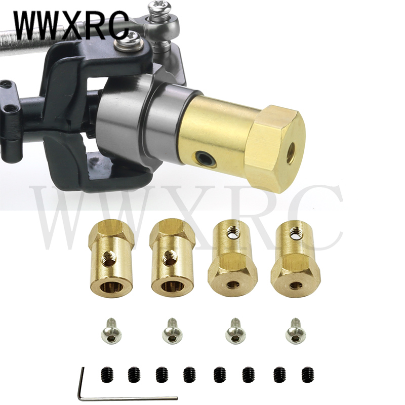 4 Stück Messing-Adapter 5 mm a – Wheel Hex Adapter Bewertung und Preis