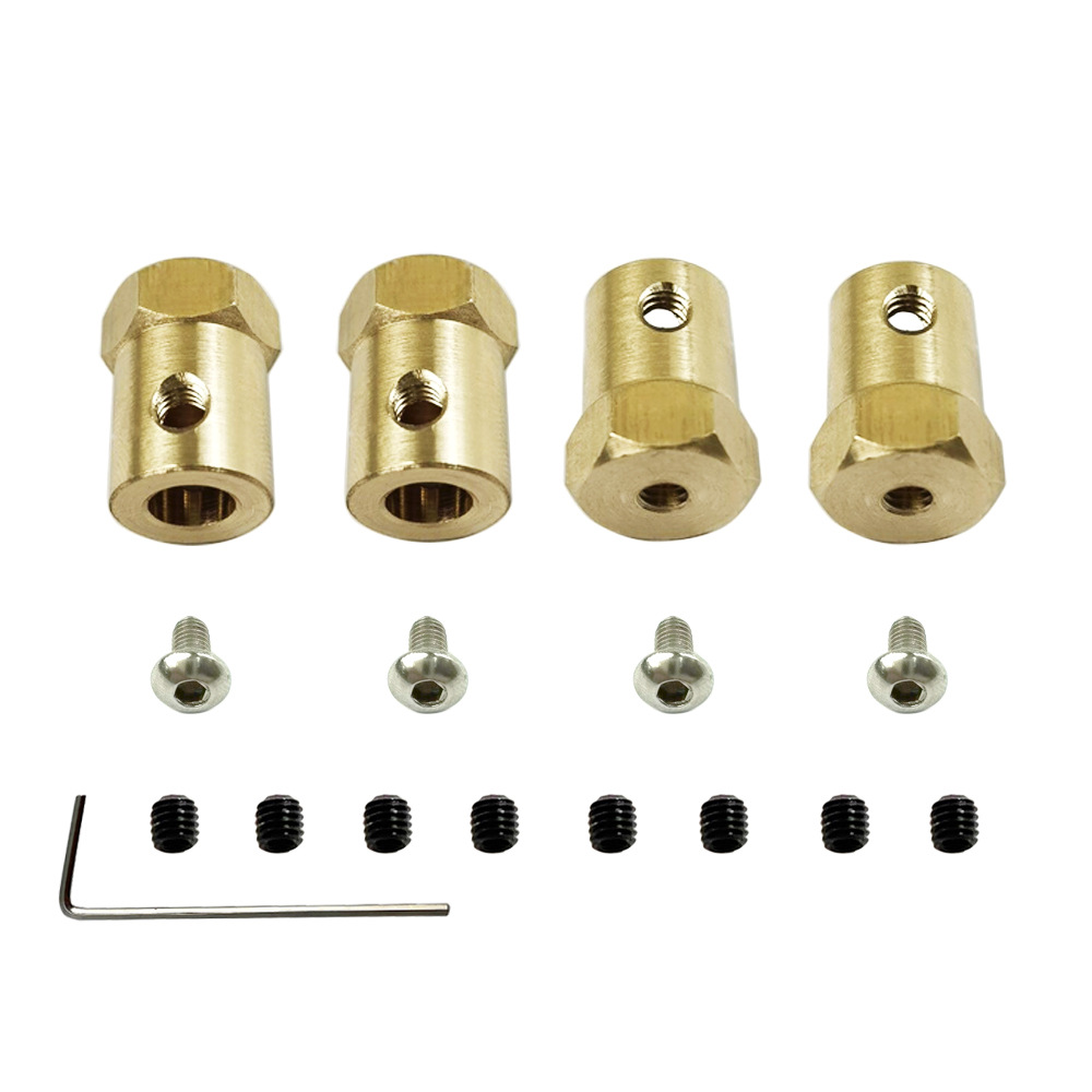 4 Stück Messing-Adapter 5 mm a – Wheel Hex Adapter Bewertung und Preis