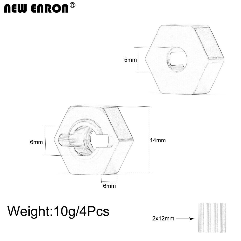 rot/blau/schwarz Aluminium 606 – Wheel Hex Adapter Bewertung und Preis